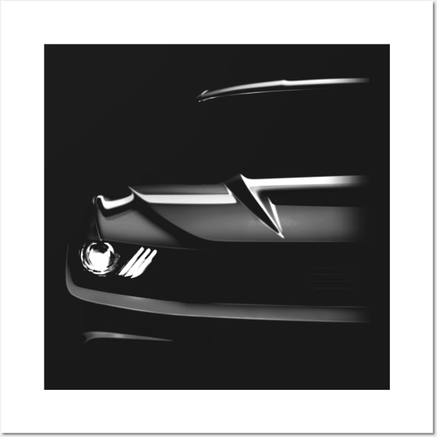 Ford Mustang, Saleen 2015 Wall Art by hottehue